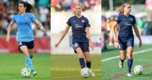 Kelley O'Hara - Sarah Killion - Erica Skroski