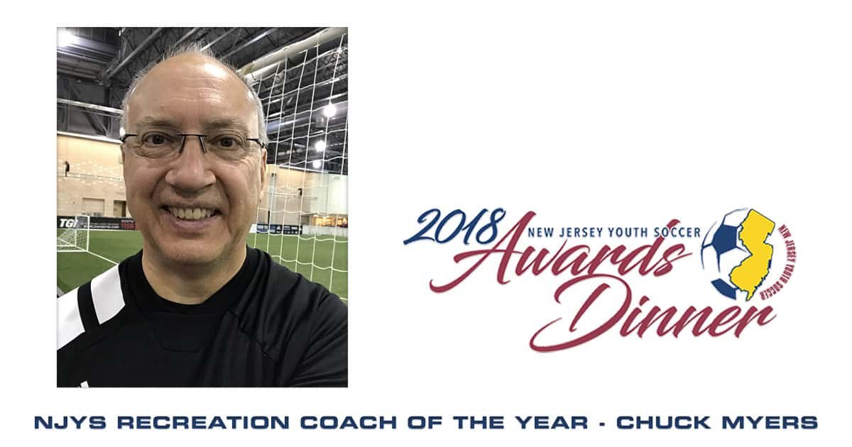 Chuck Myers Named 2017 NJYS Recreation Coach of the Year