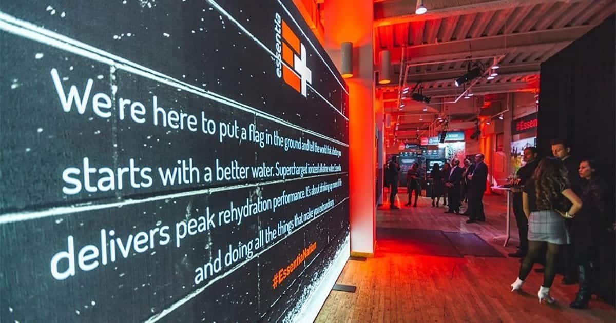 Eric LeGrand Essentia Water