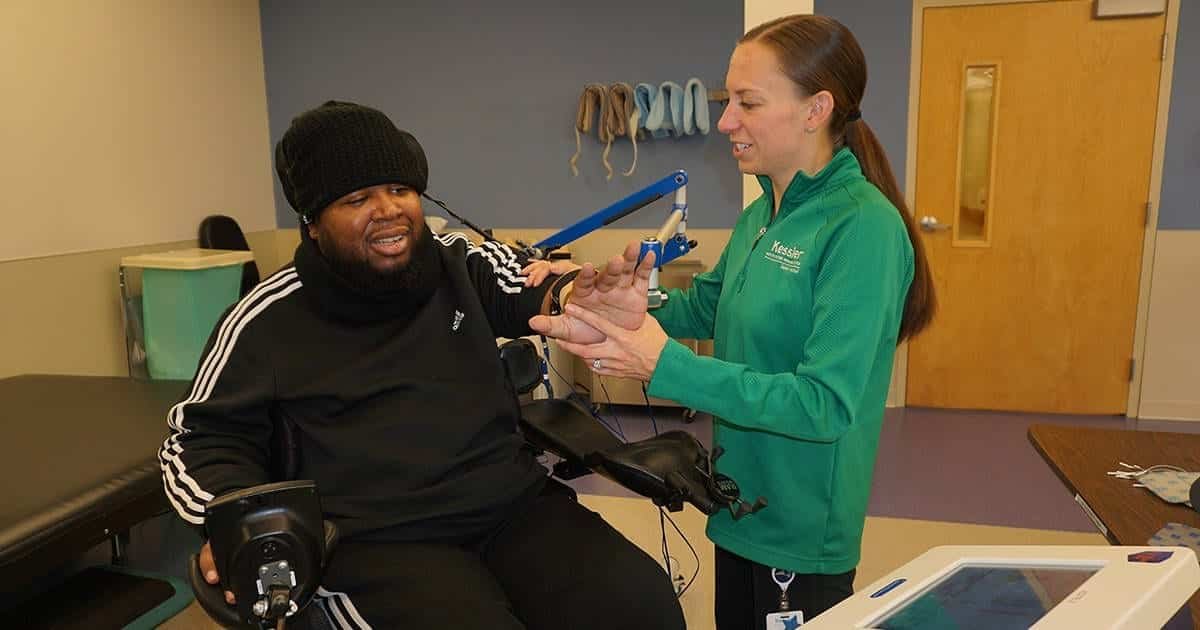 Eric LeGrand Occupational Therapy