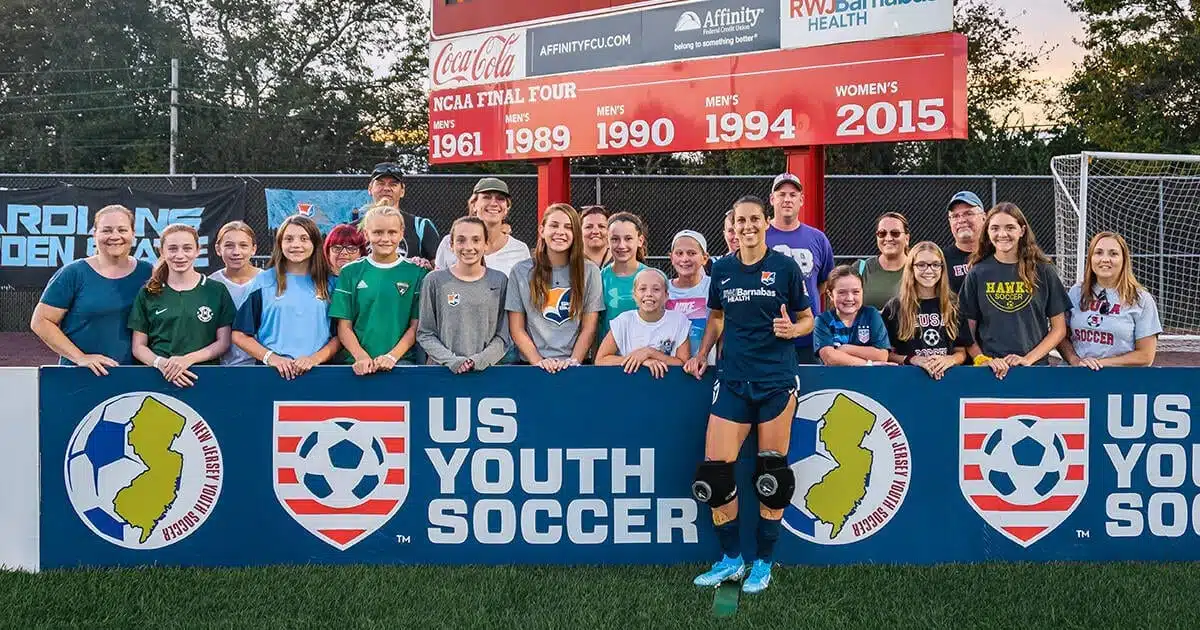 NJYS Players Treated to Memorable Experience with NJYS Ambassador Carli Lloyd