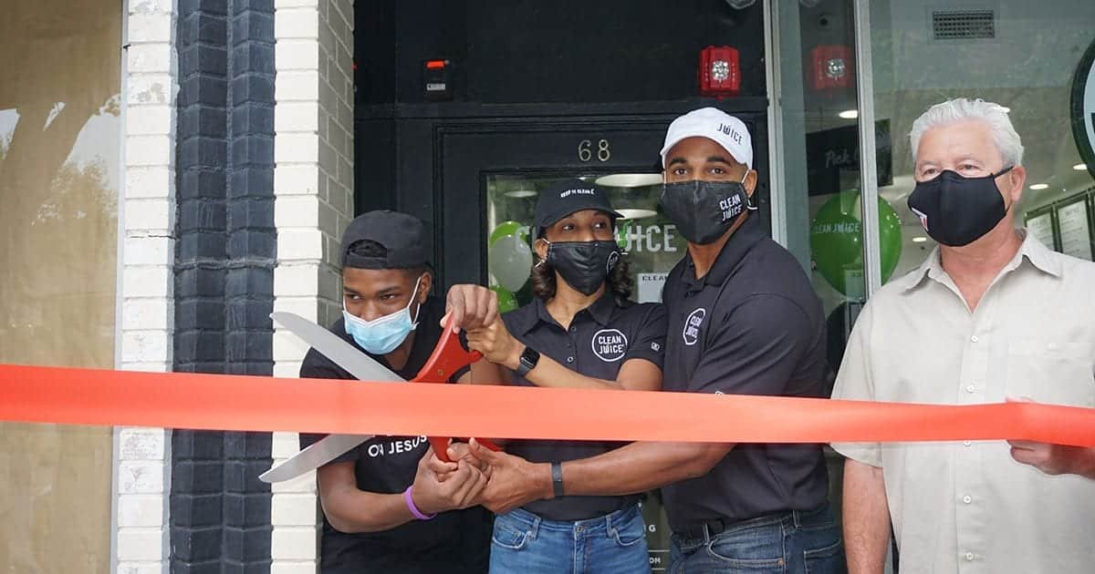 David Tyree Clean Juice Morristown