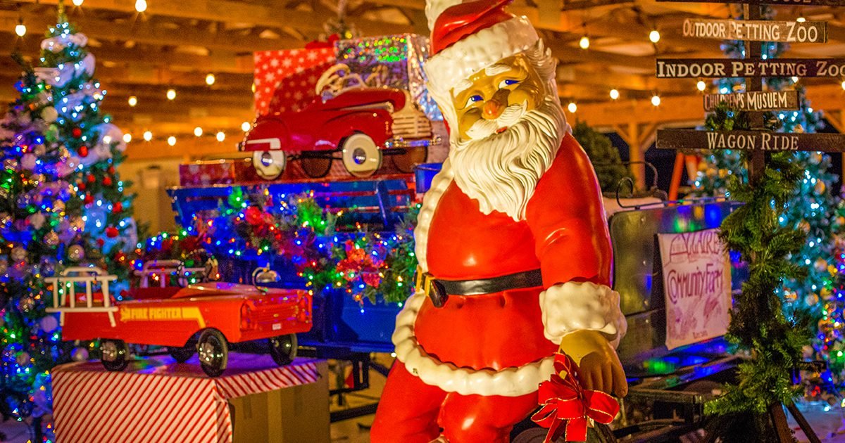 Allaire Community Farm Christmas Light Spectacular
