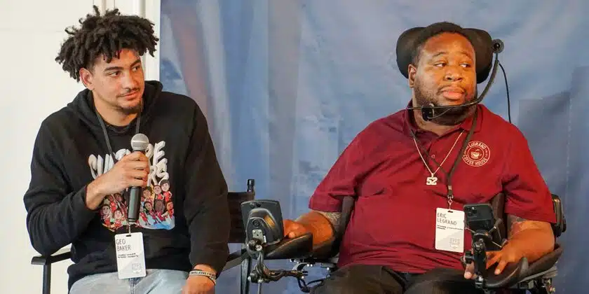 Geo Baker and Eric LeGrand Launch the Knight Society