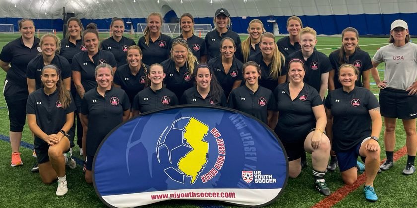 NJ Youth Soccer and WAGS Host All-Female C Course