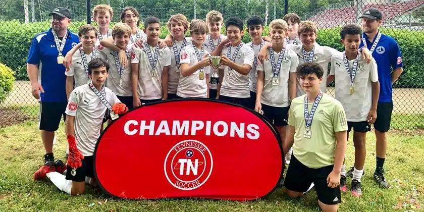 Finals Now Set for Tennessee State Cup Championships