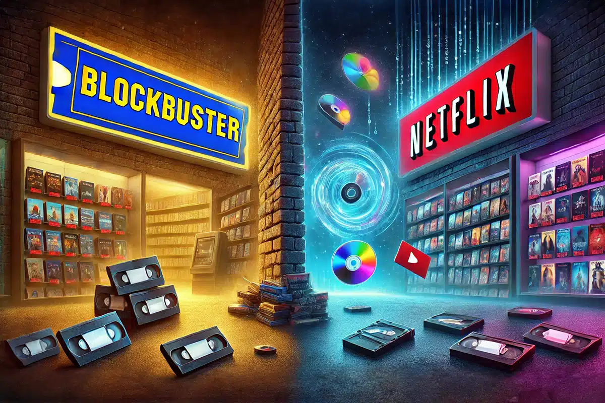 Blockbuster vs. Netflix