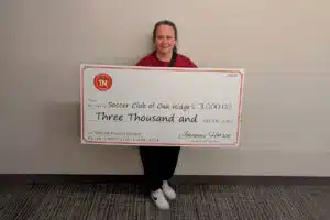 Soccer Club of Oak Ridge Leads by Example with Sideline Project Success