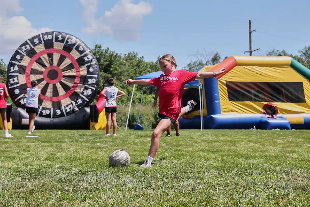 Des Moines SC Celebrates Five Years with Heart of Goals Event